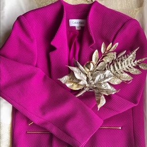 Calvin Klein Suit Separate | No Closure | Fuschia